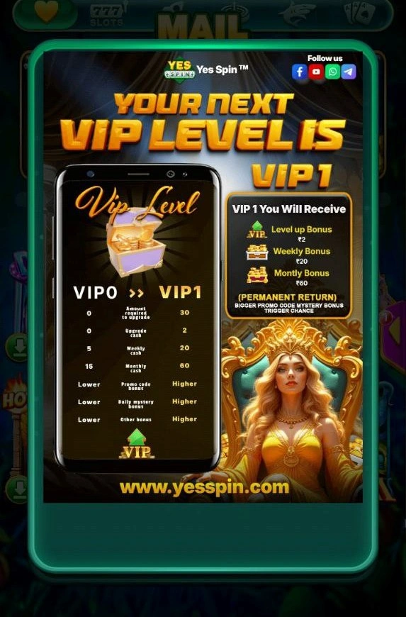 Yes Spin Online gameplay and features on Yono App – Play and win today